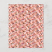 Roos Gold Little Mermaid Baby shower Budget (Achterkant)