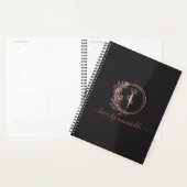 Roos Gold Logo Haarstylist Benoeming Planner (Display)