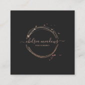 Roos Gold Logo Visitekaartje (Voorkant)