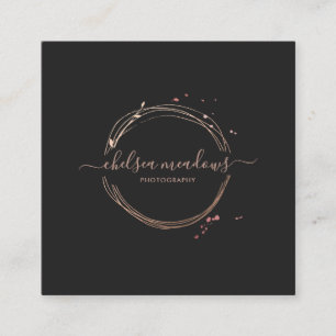 Roos Gold Logo Visitekaartje