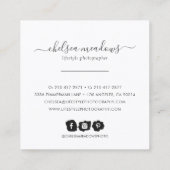 Roos Gold Logo Visitekaartje (Achterkant)