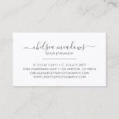 Roos Gold Logo Visitekaartje (Achterkant)