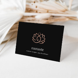 Roos Gold Lotus Flower-Logo