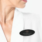 Roos Gold Lotus Logo | Werknemer van de SPA Naambadge