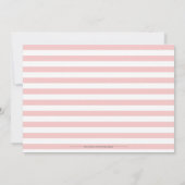 Roos Gold Love & Joy Modern Holiday Feestdagenkaart (Achterkant)