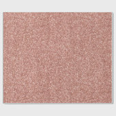 Roos Gold Luxe glitter   Cadeaupapier (Vlak)