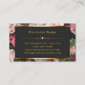 Roos Gold Makeup Artist Hair Salon Visitekaartje (Achterkant)