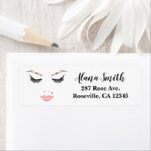 Roos Gold Makeup face Eyebrows Lips Glam Beauty Etiket (Insitu)