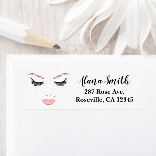 Roos Gold Makeup face Eyebrows Lips Glam Beauty Etiket (Insitu)