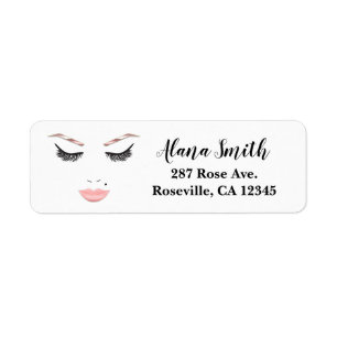 Roos Gold Makeup face Eyebrows Lips Glam Beauty Etiket