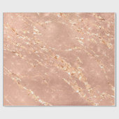 Roos Gold Makeup SPARK 16th Glitter Beauty Copper Cadeaupapier (Vlak)