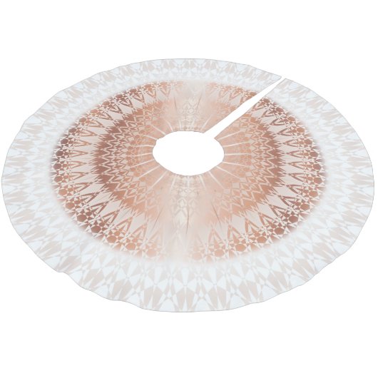Roos Gold Mandala Kerstboom Rok (Gekanteld)