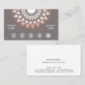 Roos Gold Mandala Spray Tan Loyalty Punch (Voorkant / Achterkant)