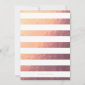 Roos Gold Mandala Sweet 16 Party Kaart (Achterkant)