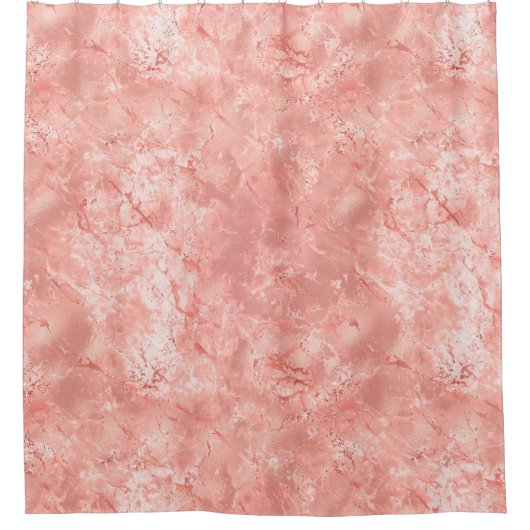 Roos Gold Marble 4 Douchegordijn (Voorkant)