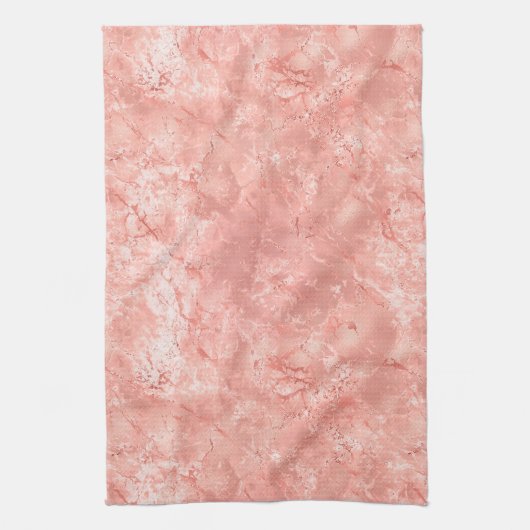 Roos Gold Marble 4 Theedoek (Verticaal)