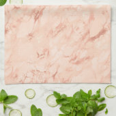Roos Gold Marble 5 Kitchen Towel Theedoek (Gevouwen)