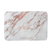 Roos Gold Marble Badmat (Voorkant)