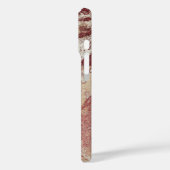 Roos Gold Marble Case-Mate iPhone Case (Achterkant / Links)