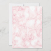 Roos Gold Marble Corporate Grand Open Black  Kaart (Achterkant)