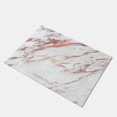 Roos Gold Marble Deurmat (Schuin)