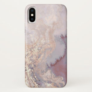 Roos Gold Marble Glitter ontwerp Case-Mate iPhone Case