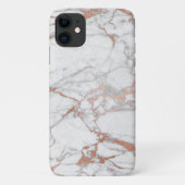 Roos Gold Marble Iphone-draagtas Case-Mate iPhone Case (Achterkant)