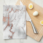 Roos Gold Marble Kitchen Towel Theedoek (Quarter Fold)