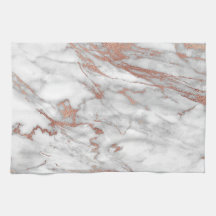 Roos Gold Marble Kitchen Towel
