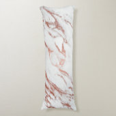 Roos Gold Marble Lichaamskussen (Voorkant Verticaal)