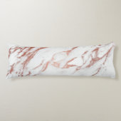 Roos Gold Marble Lichaamskussen (Voorkant)