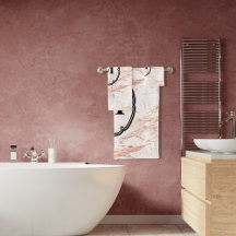 Roos Gold Marble Monogram