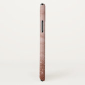 Roos Gold Marble Monogram Telefoontas Case-Mate iPhone Case (Achterkant / rechts)