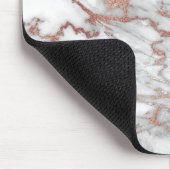 Roos Gold Marble Muismat (Hoek)