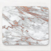 Roos Gold Marble Muismat (Voorkant)