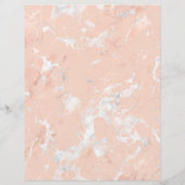 Roos Gold Marble, naam en contactgegevens, versie (Achterkant)