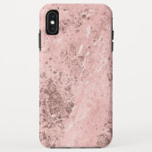 Roos Gold Marble Stone Case-Mate iPhone Case (Achterkant)
