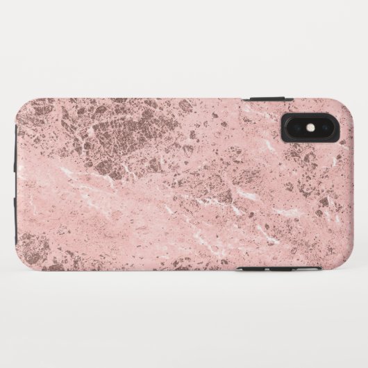 Roos Gold Marble Stone Case-Mate iPhone Case (Achterkant (horizontaal))