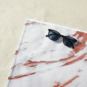 Roos Gold Marble Strandlaken (In situ)
