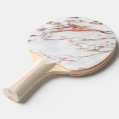 Roos Gold Marble Tafeltennisbatje (Voorkant Gekanteld)