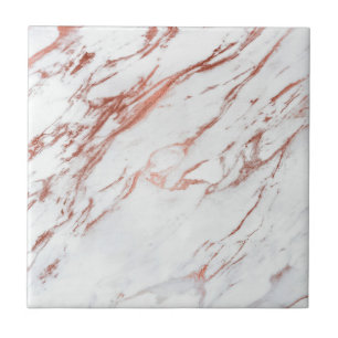 Roos Gold Marble Tegeltje