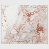 Roos Gold Marble Texture 2 Cadeaupapier (Vlak)