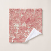 Roos Gold Marble Texture Bad Handdoek (Wasdoekje)