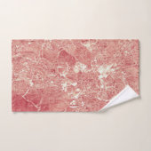 Roos Gold Marble Texture Bad Handdoek (Handdoek)