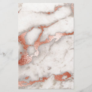Roos Gold Marble Texture Briefpapier