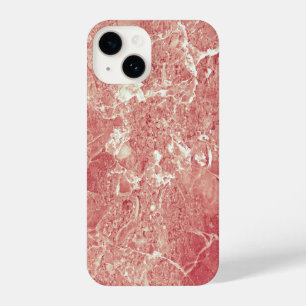 Roos Gold Marble Texture iPhone 14 Hoesje