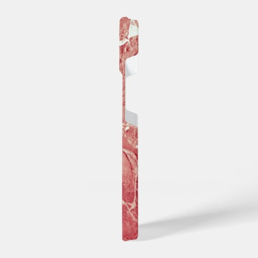 Roos Gold Marble Texture iPhone Hoesje (Linkerkant)