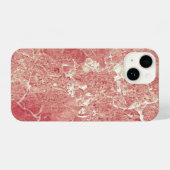 Roos Gold Marble Texture iPhone Hoesje (Achterkant horizontaal)