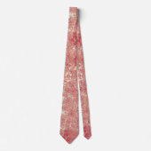 Roos Gold Marble Texture Stropdas (Voorkant)