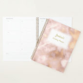  Roos Gold Marble Wedding Planner (Display)